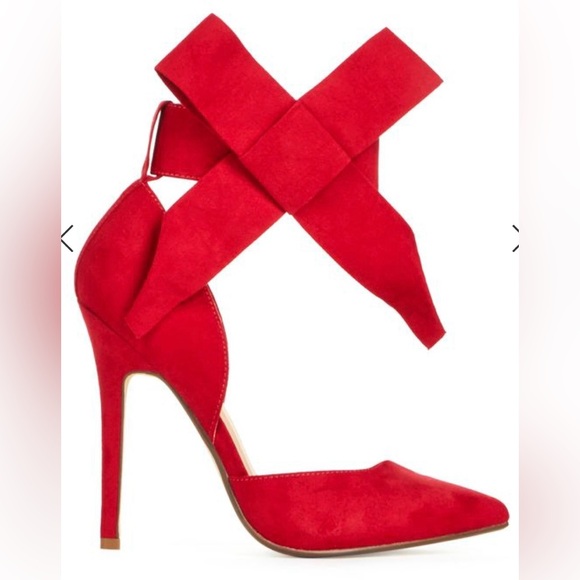 - justfab Hadley Bow heels - Picture 5 of 5